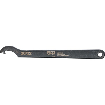 BGS technic Hákový klíč s čepem 20 - 22 mm BGS 74209