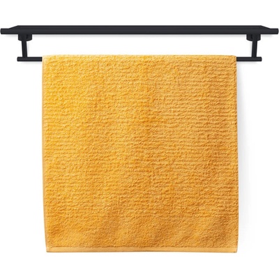 Veba Ručník JUVEL 3D vlny sytá žlutá 70x140 cm