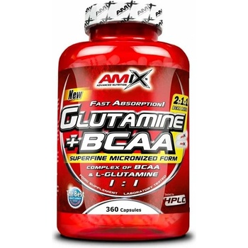 Amix Glutamine + BCAA 360 kapsúl