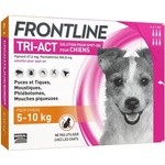 Merial Frontline Tri-Act S Фронтлайн Три Акт против кърлежи, бълхи и летящи насекоми за кучета от 5 до 10kg