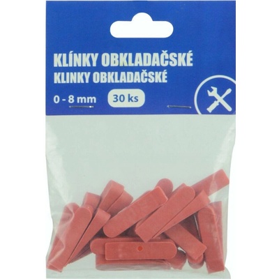 FESTA Kliny plastové škárovacie 0-8 mm/30 ks