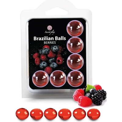 Secret Play set 6 brazilians balls berries