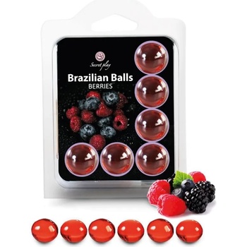 Secret Play set 6 brazilians balls berries