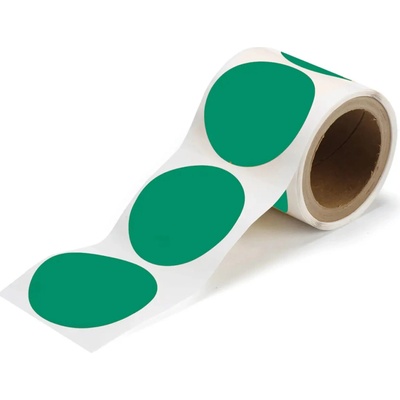 XP 150 - Extrémne odolná značka - koliečko, zelená, priemer 8,8 cm