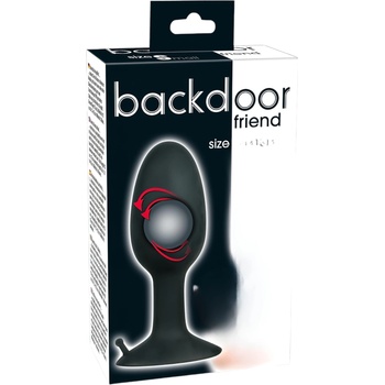 You2Toys - анален плъг с вътрешна топка - S