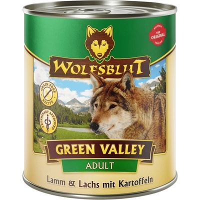 Wolfsblut Green Valley Adult jehně a losos s bramborem 800 g
