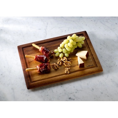 Lava Metal wood servírovací miska 15 x 35 cm
