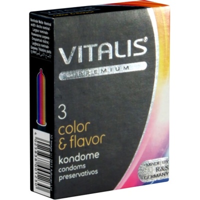 Vitalis Premium Single Color & Flavour 3 multi-colored