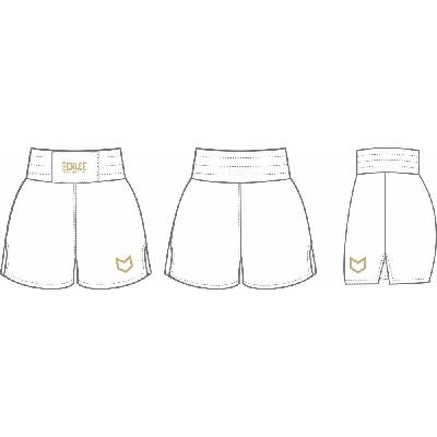 Benlee unisex thaibox šortky biela