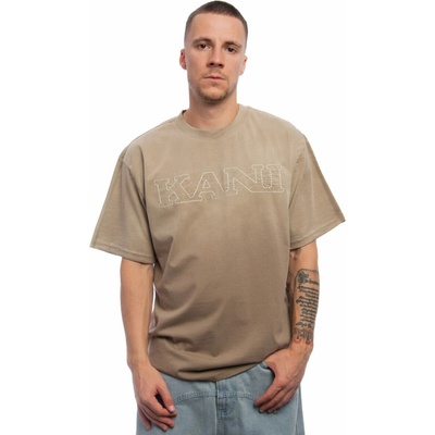 Karl Kani triko Retro Washed t-shirt Brown