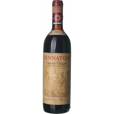 Cennatoio Chianti suché červené 1986 0,75 l (holá láhev)