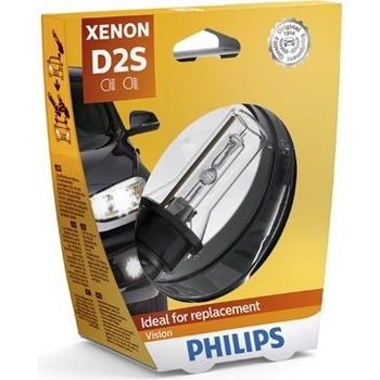 PHILIPS Xenon Vision D2S P32d-2 85V 35W 85122VIS1
