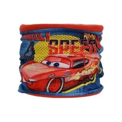 Sun City Šál Cars / nákrčník Cars Auta Speed červený