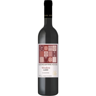 Georgian Wine House GWH Akhasheni polosladké červené 2023 11,9% 0,75 l (holá láhev)