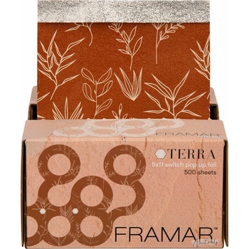 FRAMAR Terra alu-fólia so špeciálnym povrchom 500 listov šírka 13 cm x dĺžka 28 cm