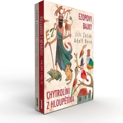 Ezopovy bajky / Chytrolíni z hloupětína - Jiří Žáček