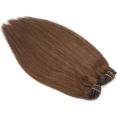 Deluxe clip in sada 71cm středně hnědá