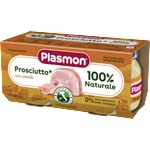 Plasmon Пюре Прошуто (свинско месо), 6+ м 2Х80г - topcho-online