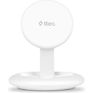 Ttec Зарядно за кола ttec - AirCharger Up M, USB-C, MagSafe, бяло (8694470826967)