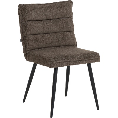 Carmen Трапезен стол iksan - тъмнокафяв r45