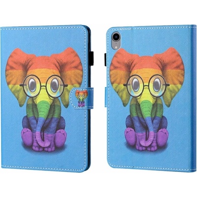 Vsetkonamobil 53929 ART Zaklápací obal Apple iPad A16 2025 / iPad 2022 COLORFUL ELEPHANT