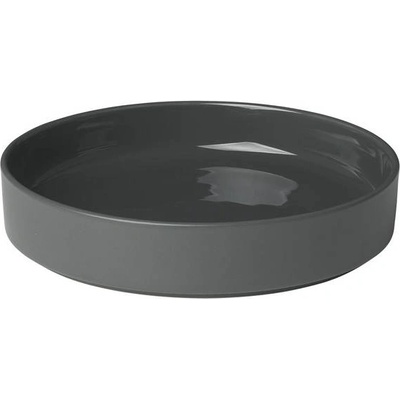 blomus 20 см сиво зелена дълбока чиния blomus от серия pilar