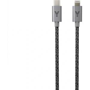 iSTYLE PLB by Epico ISTYLE Fabric Braided Cable USB-C to Lightning 1.2m 2020 - space grey (K-PL9915101300183)