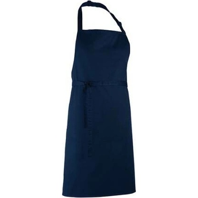 Premier Workwear Klasická zástěra za krk PR150 Navy Pantone 2766 72x86cm