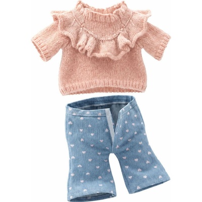 Orange Toys Lucky Kitty Set oblečenia pre mačičku Denim Hearts