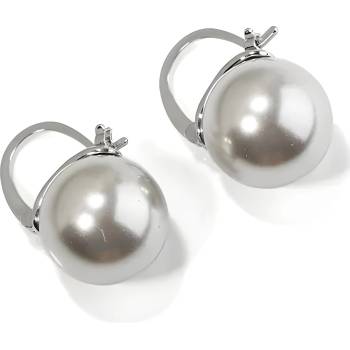 HARAHU Обици pe-20779 - Сребърна / Сива kp20779 (pe-20779)