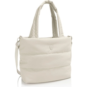 HEYS Puffer Tote Bag Off White