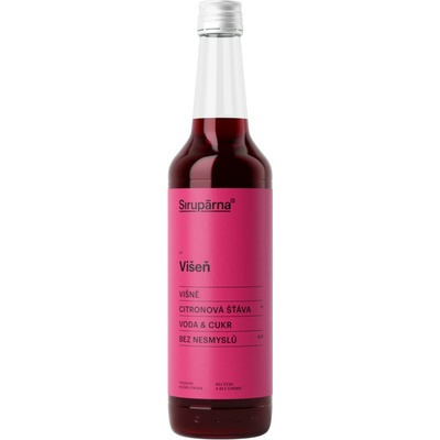 Sirupárna Domácí Višňový Sirup 500 ml