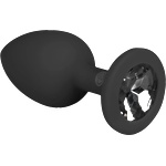 EasyToys Anal Collection Diamond Plug Small - Black