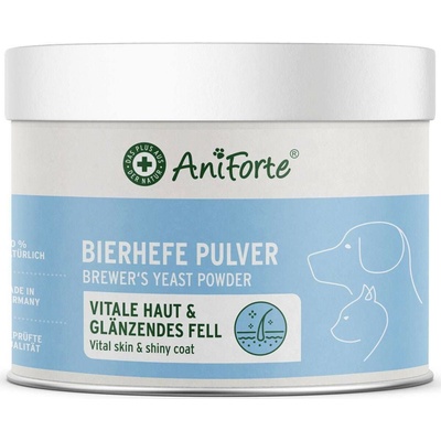 AniForte Pivovarské kvasnice v prášku pro psy a kočky 250 g 500 g
