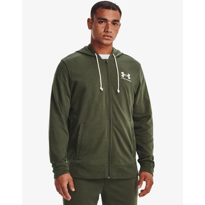 Under Armour mikina UA Rival Terry LC FZ-GRN