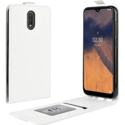 VSECHNONAMOBIL Vyklápěcí pouzdro Nokia 2.3 bílé 19059