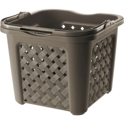 Tontarelli Box ARIANNA 25 l s rukojetí hnědá 8065448909 – Hledejceny.cz
