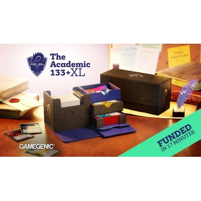 Gamegenic The Academic 133+ XL černá/fialová krabička