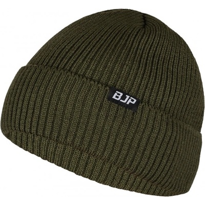 BJP pletená čepice olivová