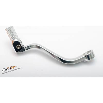 ACCEL páka řazení KTM SX 250/300 17-23 ,EXC 250/300 TPI 17-23, HUSQVARNA TE/TEI 250/300 17-23 ,TC 250 17-23,GAS GAS EC 250/300 21-23 , MC 250 21-23 , KTM EXC 300TP hliníková barva stříbrná