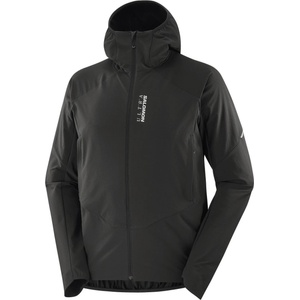 Salomon Мъжко яке за бягане Salomon Ultra Softshell Running jacket - Deep Black (028-0929-0114)