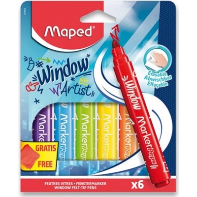 MAPED Fixy Window 6ks 161296