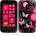 Nokia Lumia 620 Black Butterfly Силиконов калъф + Протектор