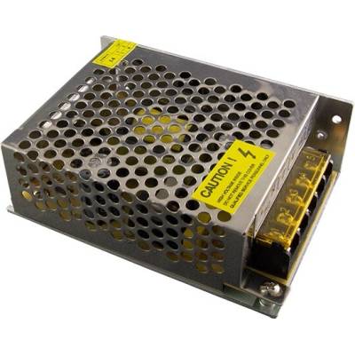 Napájecí zdroj pro LED pásky OPTONICA 60 W, 5 A, 12 V, v kovovém pouzdře – AC6105