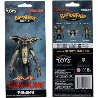Noble Collection Gremlins Mohawk BendyFigs