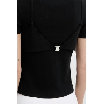 Patrizia Pepe тениска дамска памук с еластан (2M4522.J407)