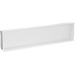 Mexen X-Wall-K вградена полица от конгломерат 122, 7 x 30, 7 см, бяла - 1900123010 (1900123010)
