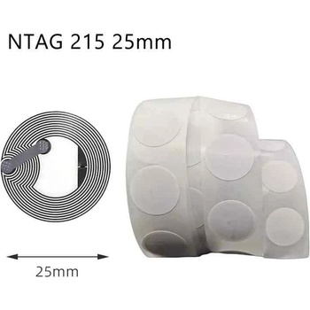 Image 1 of Програмируем самозалепващ се NFC tag NTAG 215 за Android и iOS