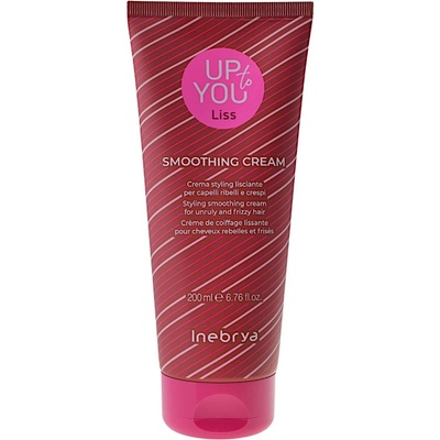 Inebrya Up to You Liss Smoothing Cream stylingový uhlazující krém pro nepoddajné a krepaté vlasy 250 ml