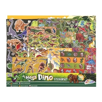 Mega set samolepek Dino